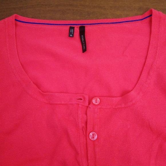 Maurices Lightweight Button Down Front Cardigan Sweater Top - Picture 6 of 13